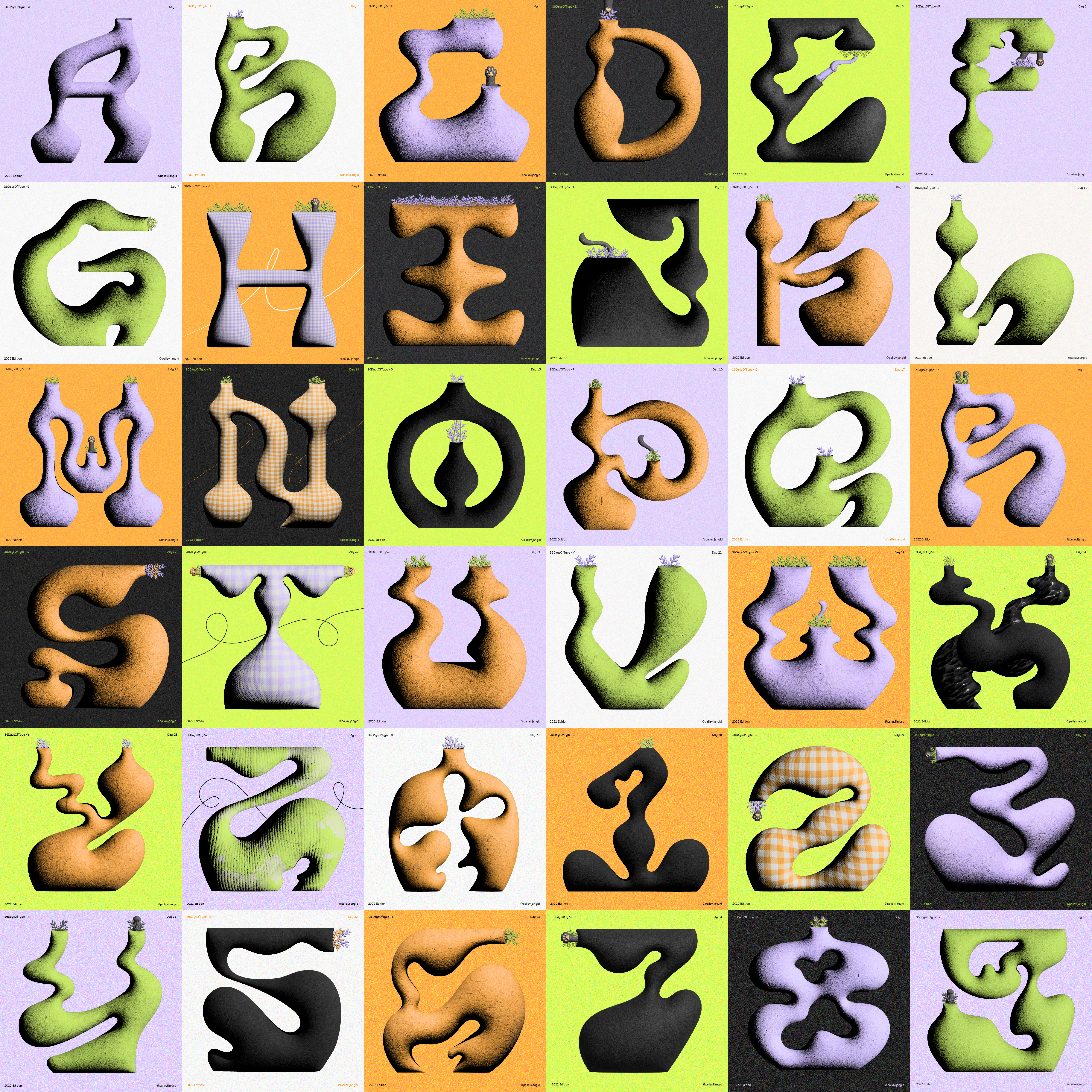 36 Days of Typography